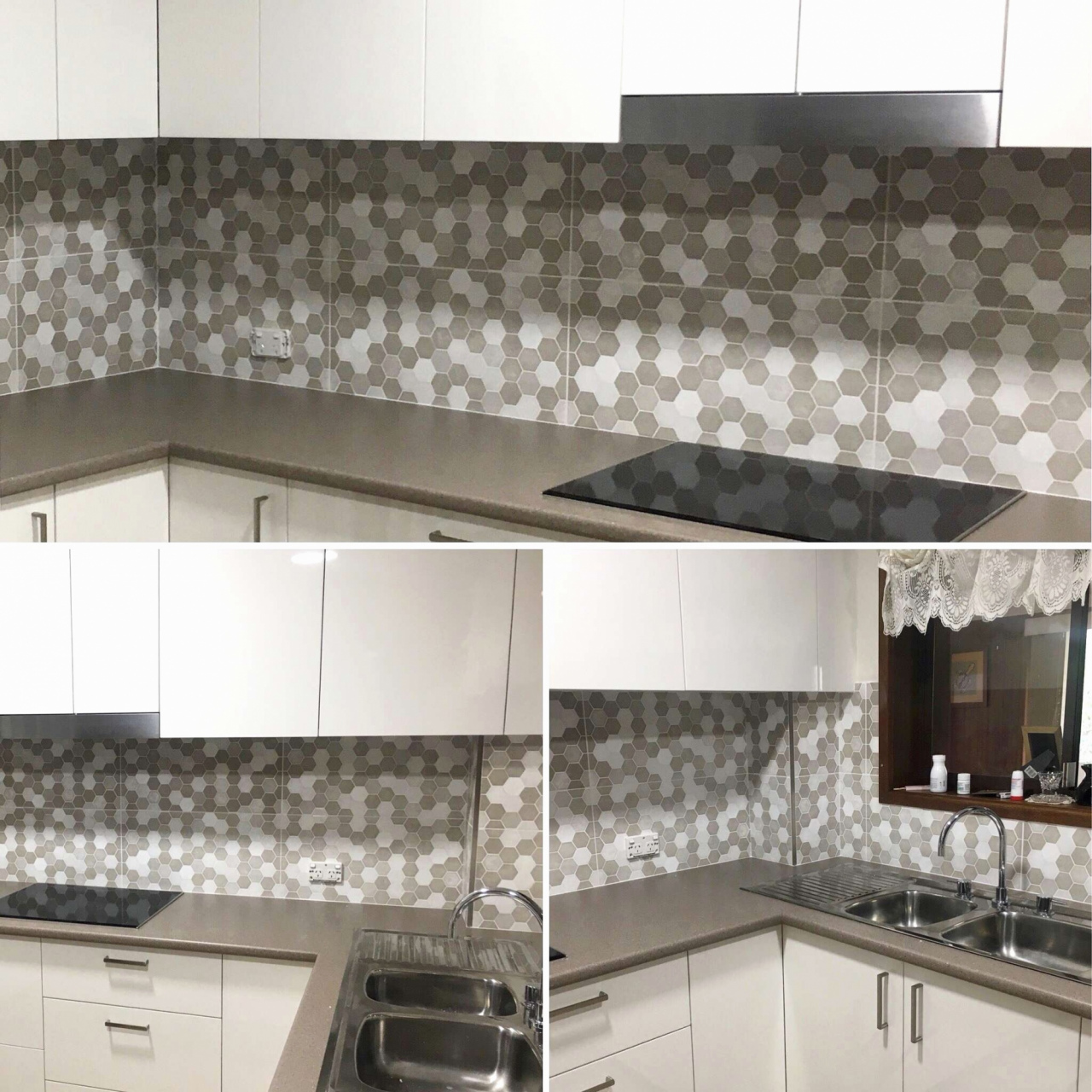 White Brick Backsplash Kitchen Awesome Kitchen Tiles Design — Procura Home Blog