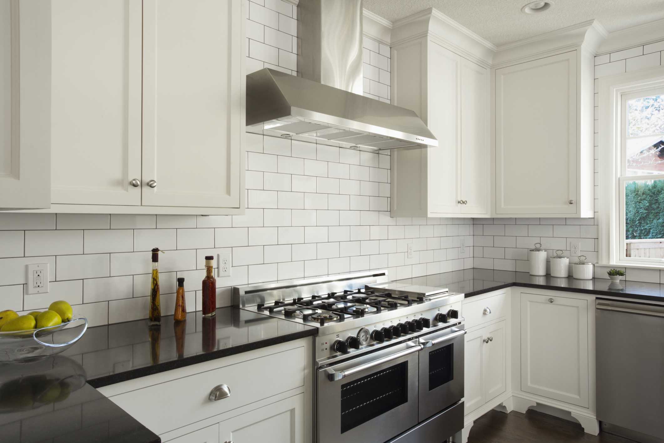 White Brick Backsplash Kitchen Beautiful How Subway Tile Can Effectively Work In Modern Rooms