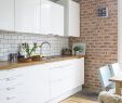 White Brick Backsplash Kitchen Elegant White Gloss Kitchen Units by Ikea Brick Slip Wall Fired