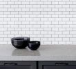 White Brick Backsplash New 24in  118in White Brick Kitchen Backsplash Wallpaper Waterproof Oilproof Resistant High Temperature Wall Sticker Self Adhesive and Removable Peel and