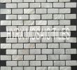 White Brick Backsplash New Ship Tile Mosaic Line Shopping