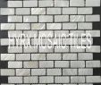 White Brick Backsplash New Ship Tile Mosaic Line Shopping