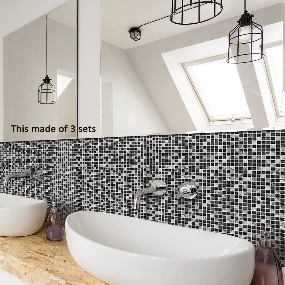 White Brick Tile Backsplash Kitchen Beautiful Us $7 99 Off Funlife Tile Sticker Waterproof Bathroom Kitchen Wall Stickers Self Adhesive Mosaic Marble Morroco Backsplash Tiles Brick Decor Wall