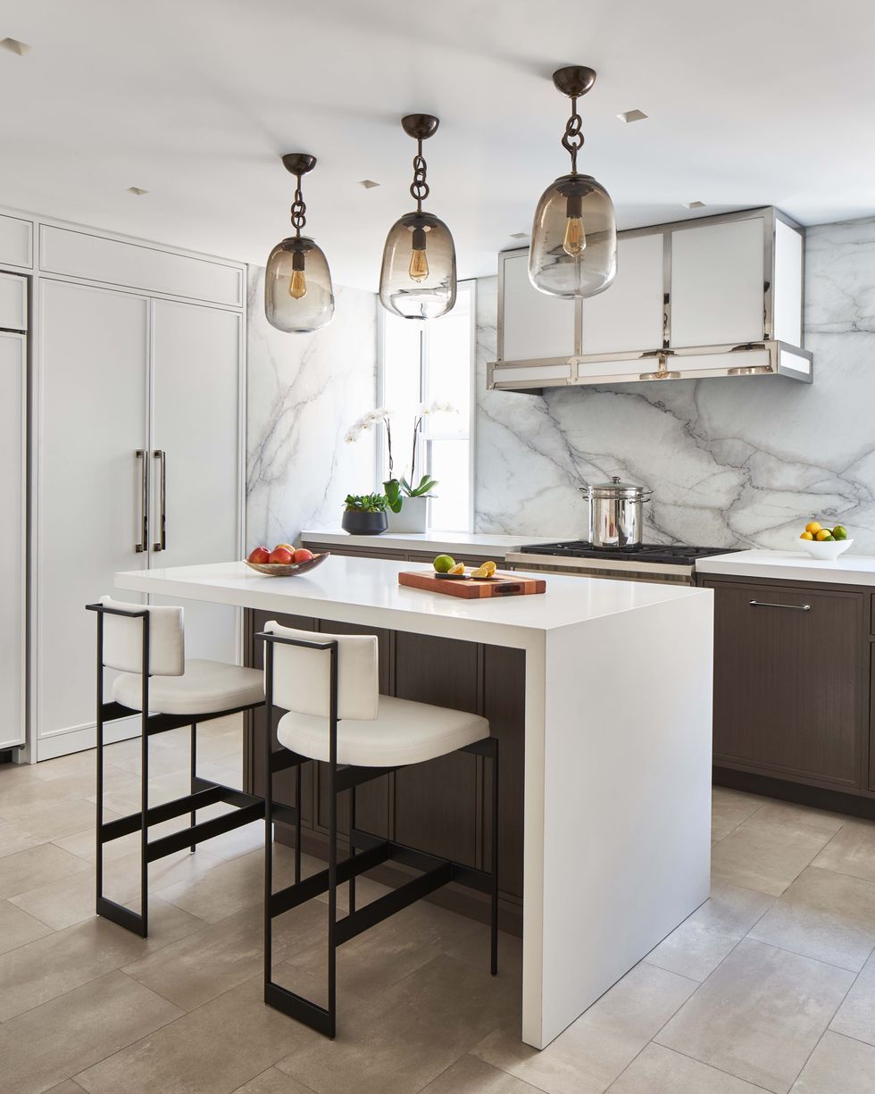 White Brick Tile Backsplash Kitchen Unique 40 Best White Kitchen Ideas S Of Modern White Kitchen