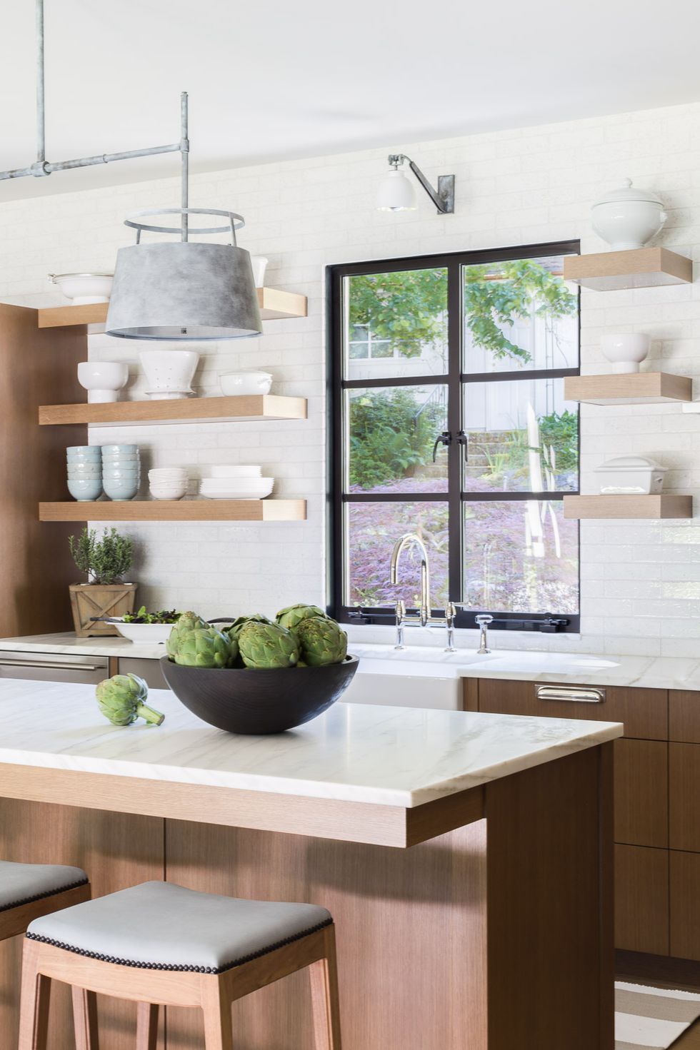 White Kitchen Brick Backsplash Inspirational 40 Best White Kitchen Ideas S Of Modern White Kitchen