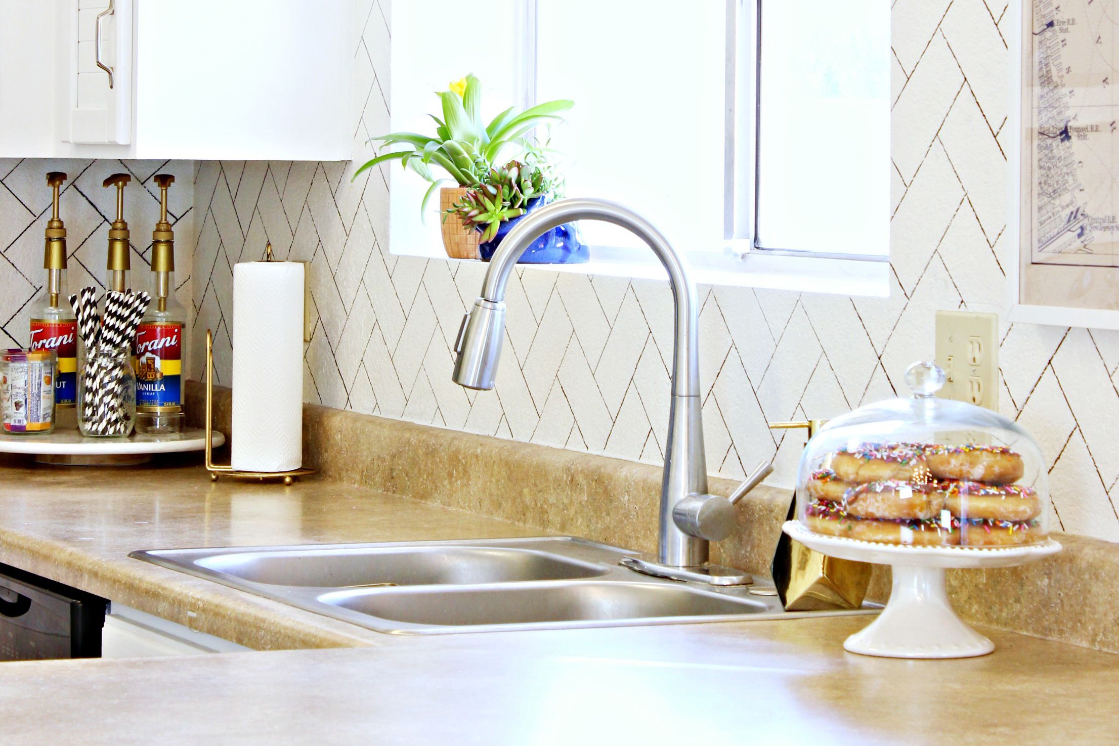 White Subway Tile Herringbone Backsplash Beautiful 13 Removable Kitchen Backsplash Ideas