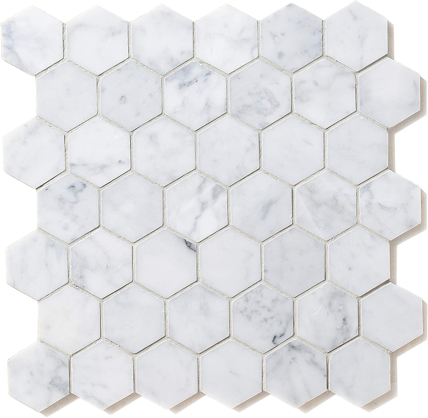 White Subway Tile Herringbone Backsplash Beautiful Carrara White Carrera Marble Hexagon Mosaic Tile 3 Inch