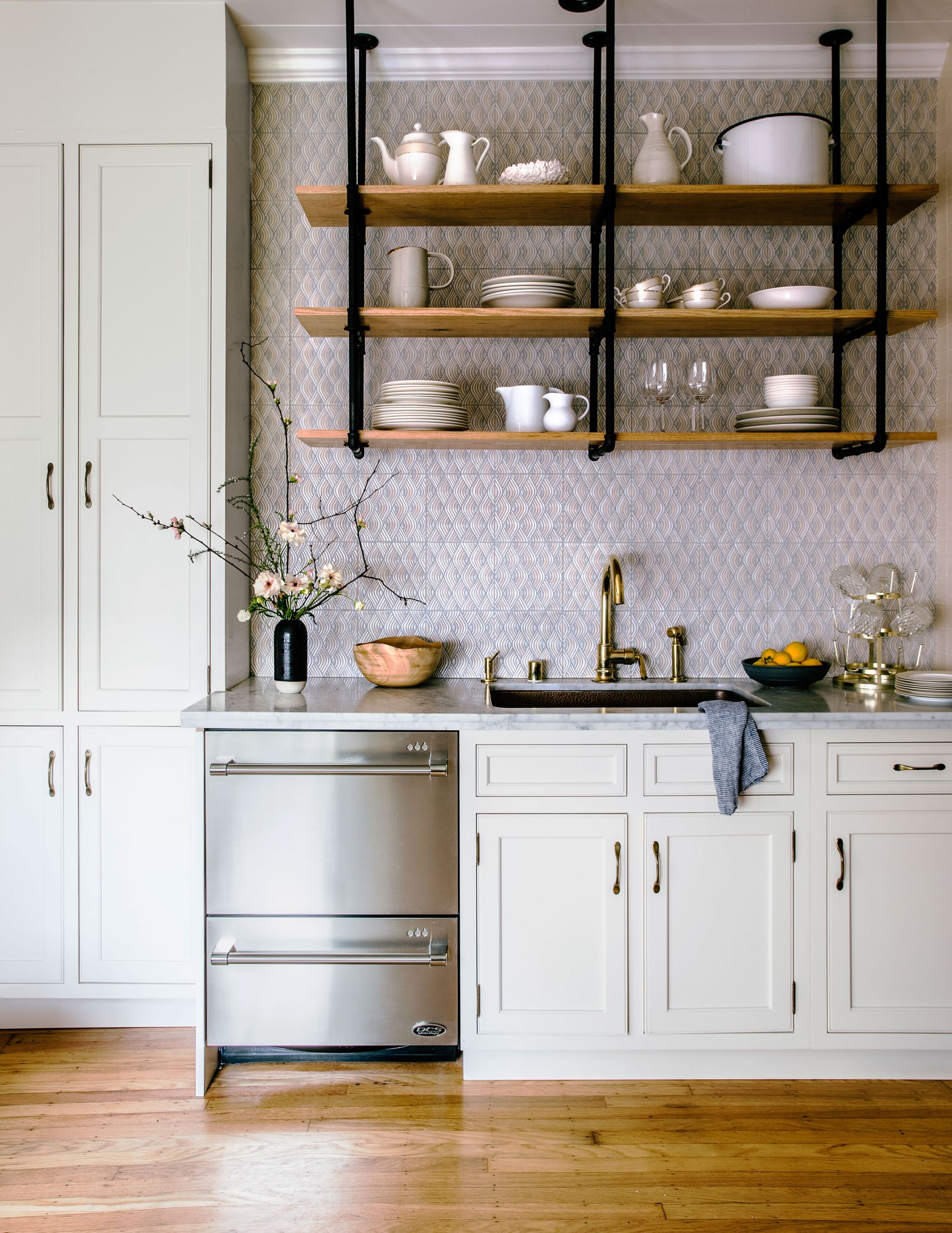 White Subway Tile Herringbone Backsplash Fresh How to Use Decorative Tiles In Your Home Sunset Magazine