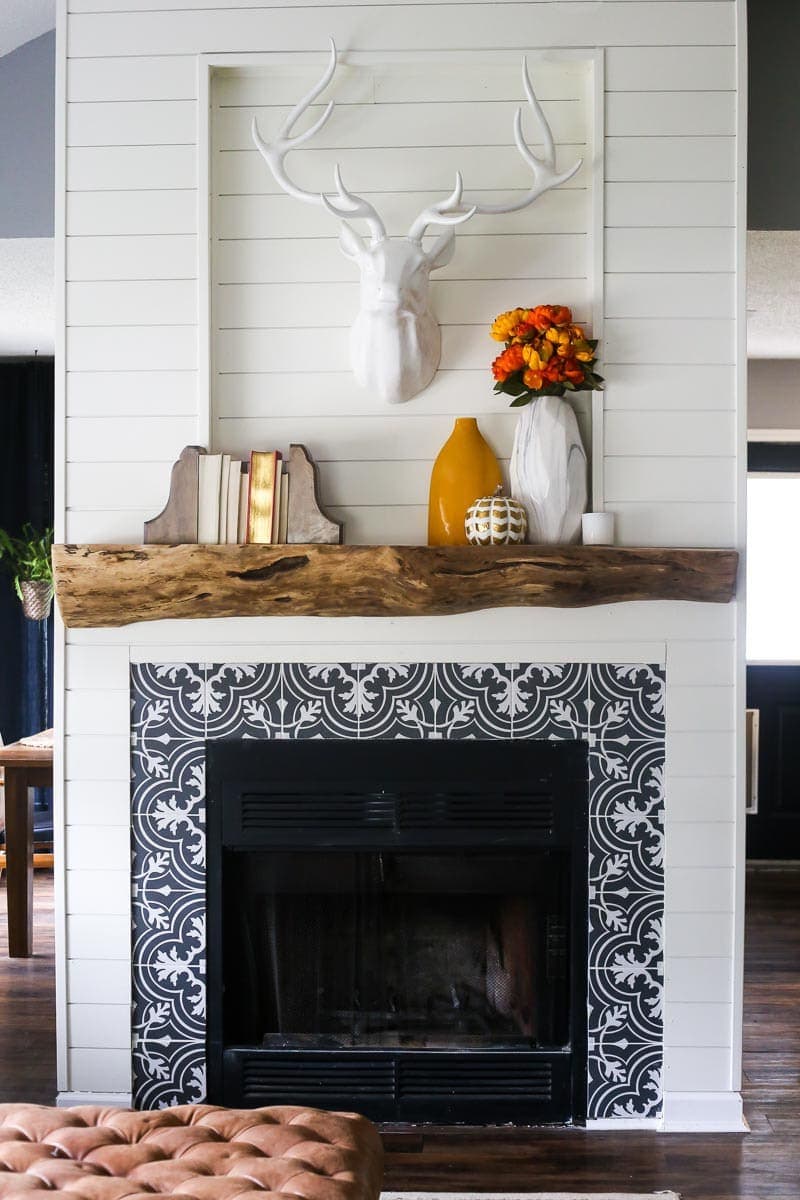 Wood Fireplace Ideas Inspirational Our Rustic Diy Mantel How to Build A Mantel Love