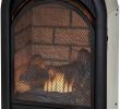 Arched Fireplace Door Elegant Duluth forge Dual Fuel Vent Free Insert 15 000 Btu T Stat Brick Liner Fireplace Insert Black