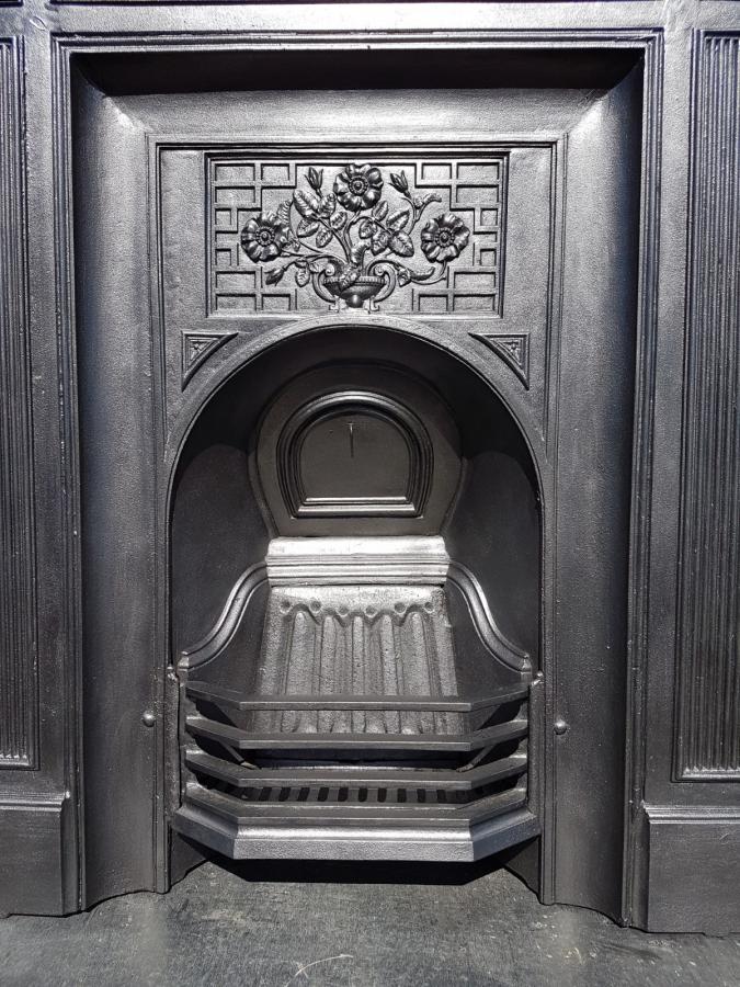 For Sale 102 Cast Iron Fireplace Surround arched Antique 7936 102 cast iron fireplace surround arched antique victorian c1882
