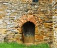 Arched Fireplace Door Lovely Ancient Sandstone Wall with Arched Door