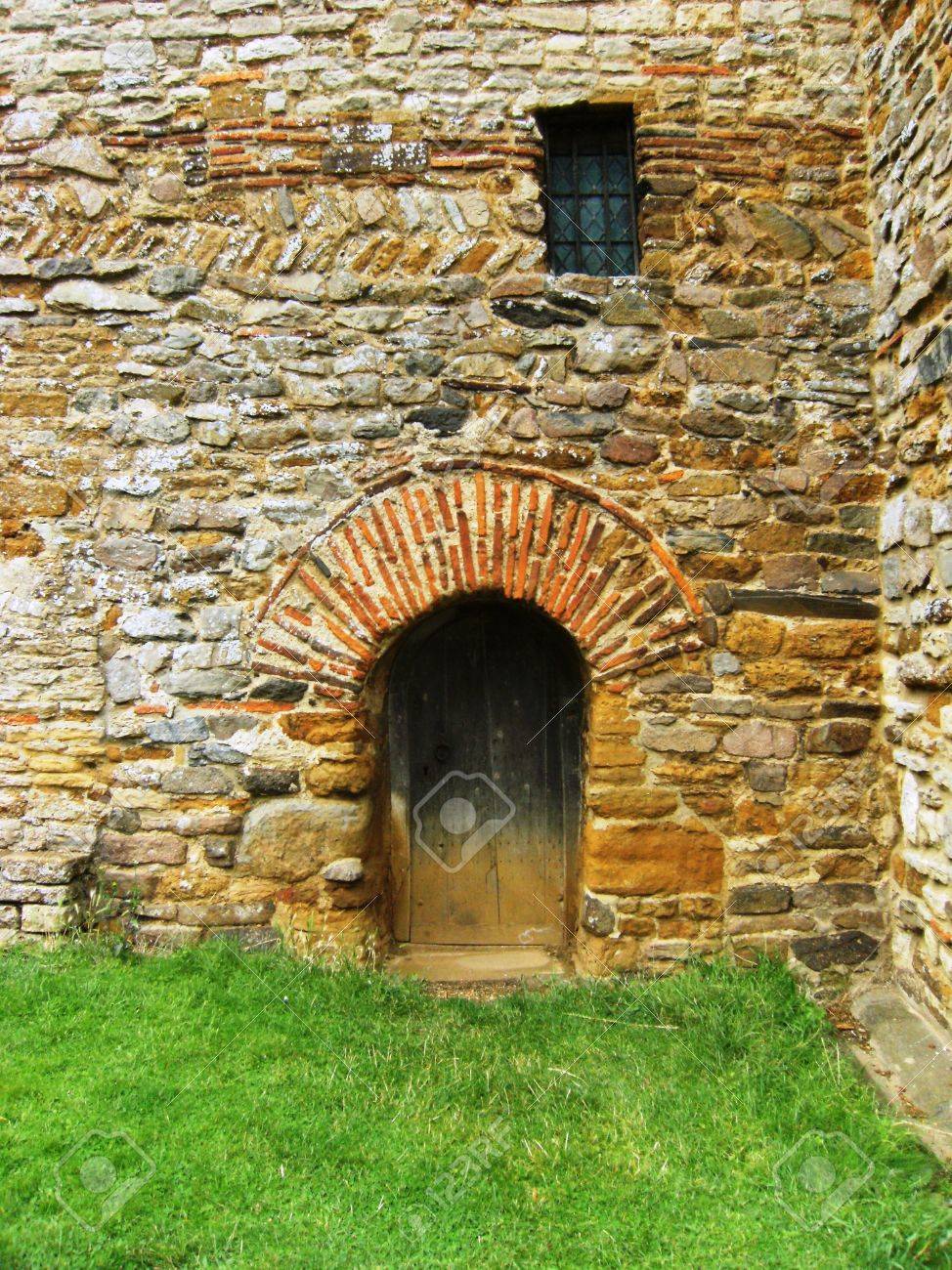 Arched Fireplace Door Lovely Ancient Sandstone Wall with Arched Door