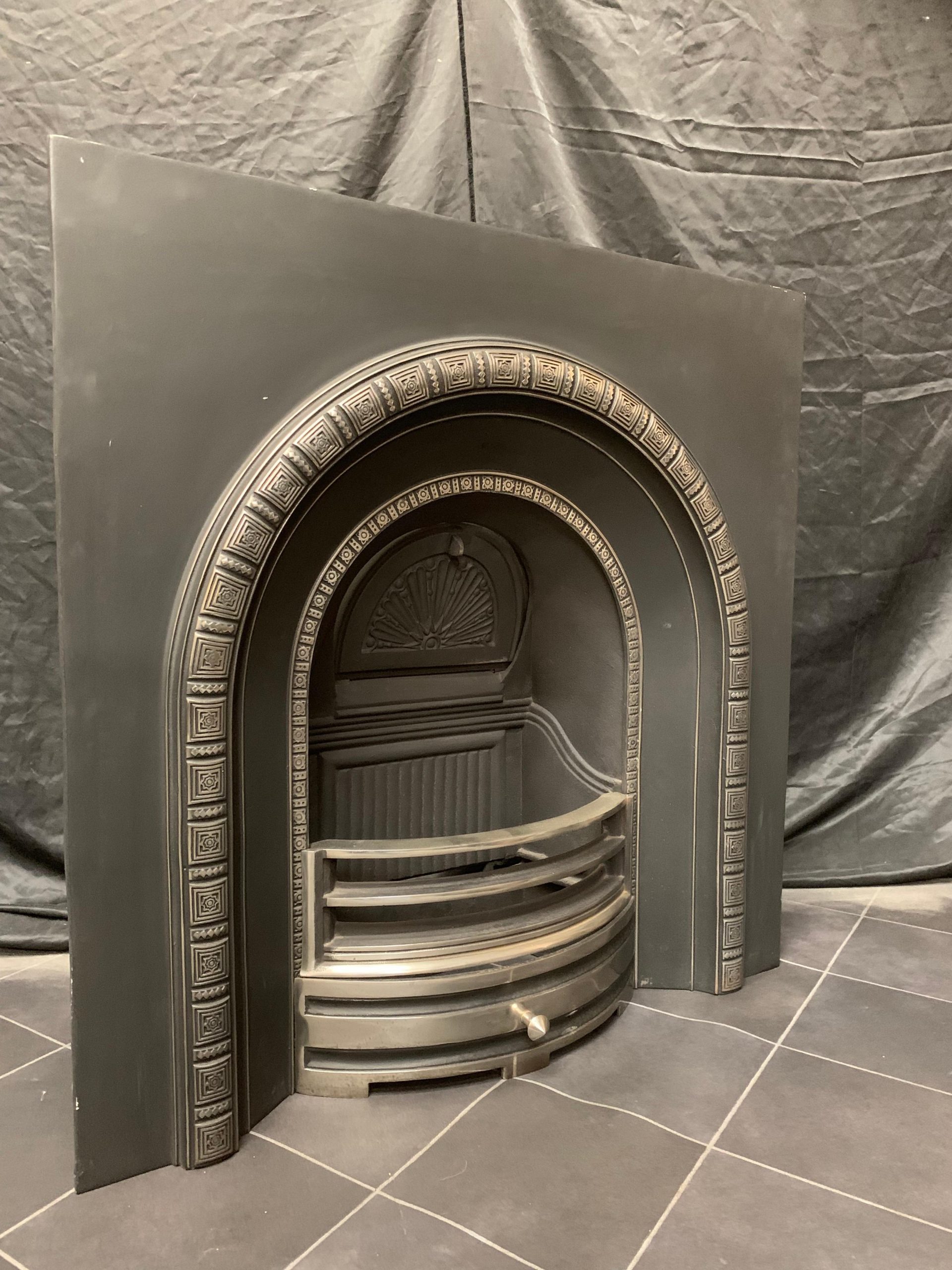 Arched Fireplace Door Lovely Victorian Style Cast Iron Arched Fireplace Insert at 1stdibs