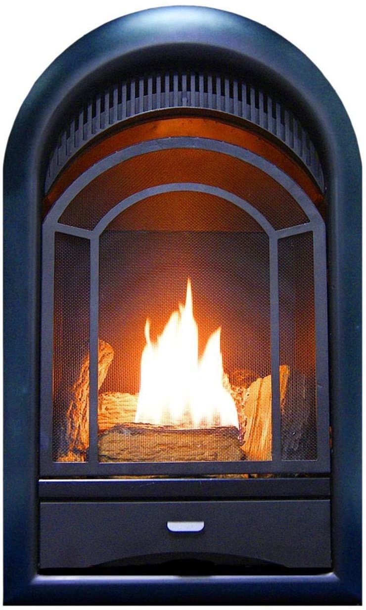 Arched Fireplace Door New Pro Heating Pcs150t Ventless Fireplace Insert thermostat Control Arched Door Medium White