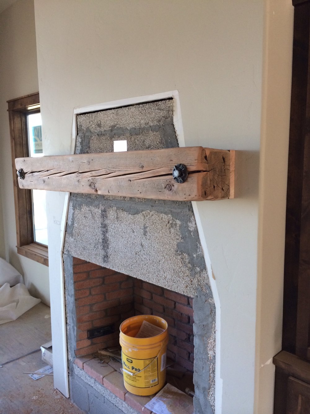 Barnwood Fireplace Awesome Fireplace Mantels — Revelations Sustainable Furnishings