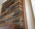Barnwood Fireplace Awesome Lynn S Reclaimed Wood Accent Wall with Custom Mantle