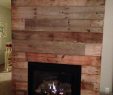 Barnwood Fireplace Fresh Using Scrap Wood On A Wall Above Fireplace