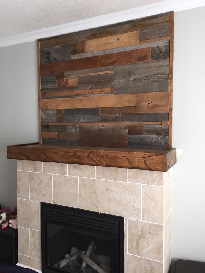 Barnwood Fireplace Inspirational Fireplaces – Jmf Custom Wood Features L Barndoors • Feature