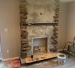 Barnwood Fireplace Lovely Barnwood Mantle Stone Fireplace Diy Making A Space