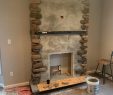 Barnwood Fireplace Lovely Barnwood Mantle Stone Fireplace Diy Making A Space