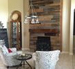 Barnwood Fireplace Lovely Lynn S Reclaimed Wood Accent Wall with Custom Mantle