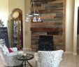 Barnwood Fireplace Lovely Lynn S Reclaimed Wood Accent Wall with Custom Mantle