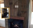 Barnwood Fireplace Lovely Modern Rustic