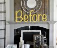 Barnwood Fireplace Luxury Fireplace Makeover and New Canvas Art the Wicker House