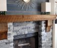 Barnwood Fireplace New Airstone Fireplace Makeover