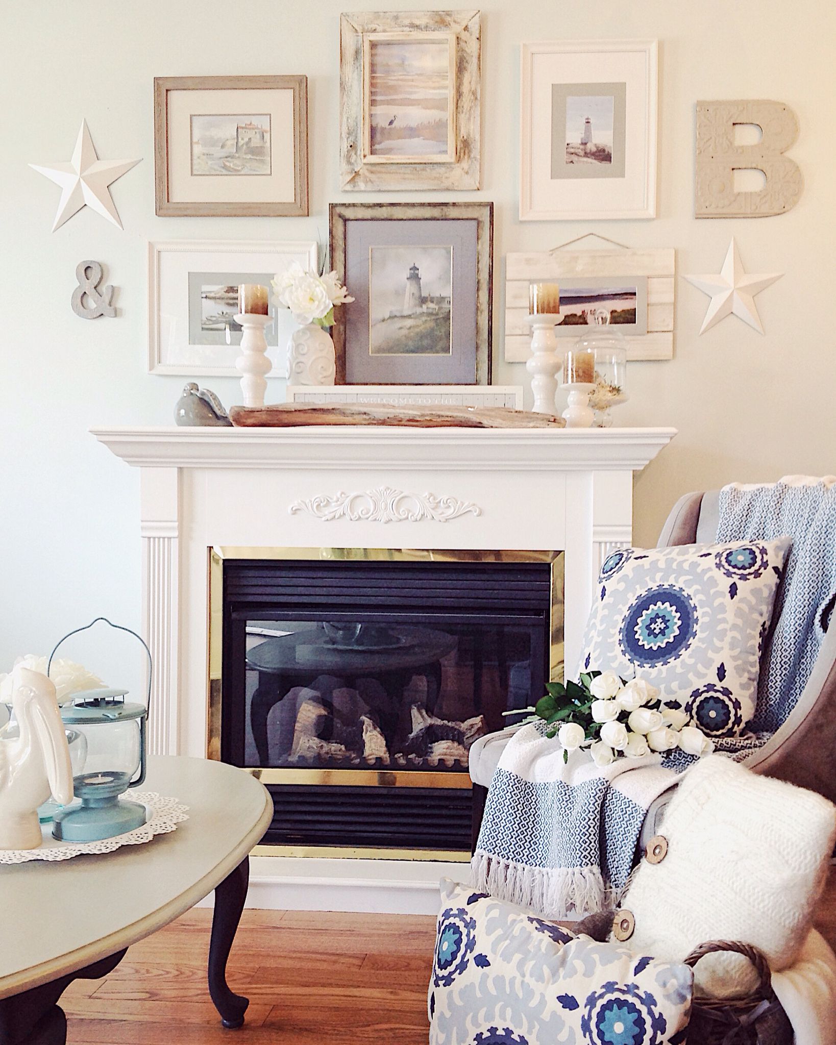 East Coast Fireplace Best Of Coastal Farmhouse Living Room with Restored Fireplace