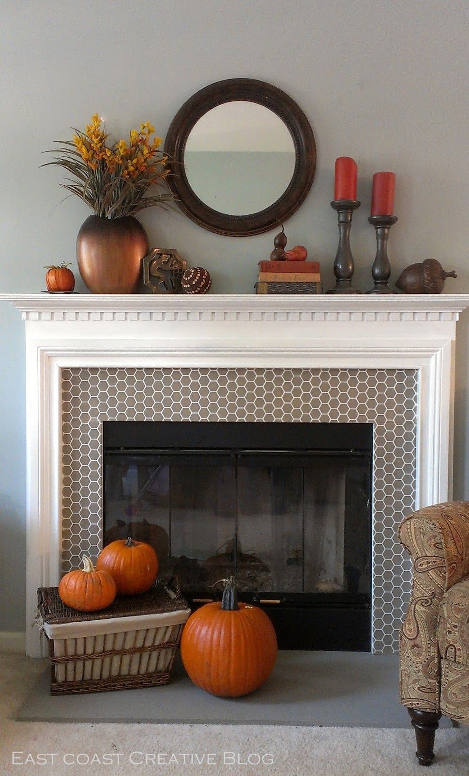 A Fall Mantel 2 Ways Mantle With images fc5185c5f41c5bc7e8ab