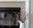 East Coast Fireplace Luxury Stenciled Faux Tile Fireplace Tutorial Showit Blog