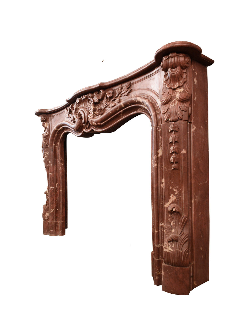 marble and resin east coast fireplace mantel — ARCHITECTURAL ANTIQUES fireplace mantel beautiful eastcoast 13