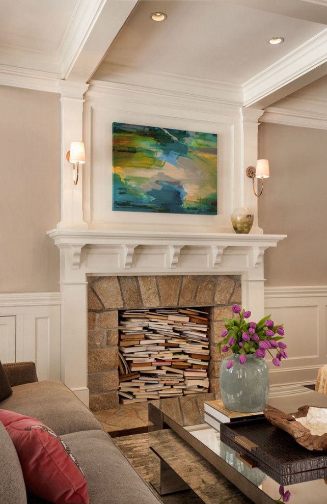 East Coast Fireplace New Might Put Shelves In there Instead but Love the Idea Books