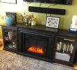 Electric Fireplace with Bookcase Beautiful Media Console W Electric Fireplace