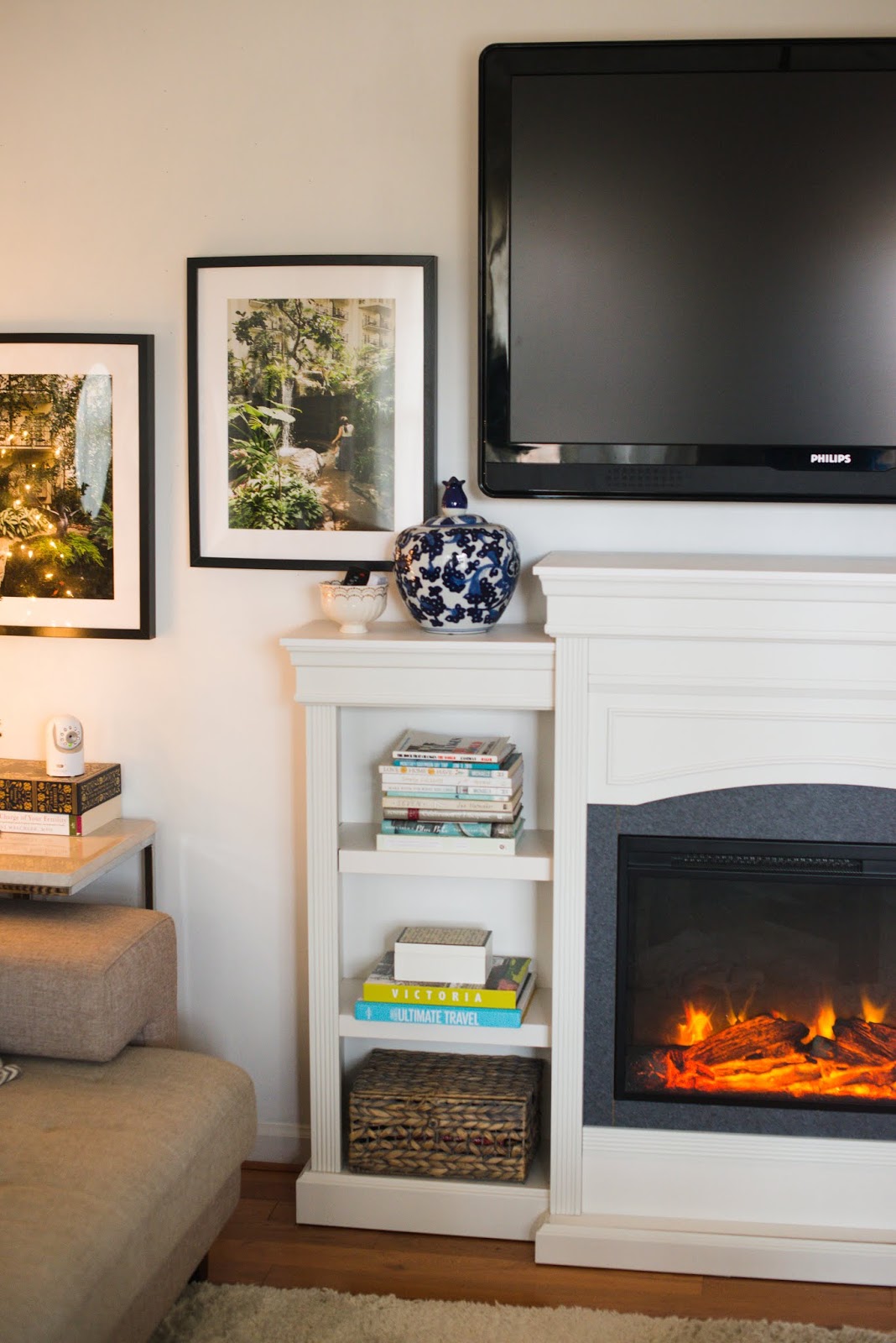 Electric Fireplace with Bookcase Elegant Domestic Fashionista All About Our Electric Fireplace