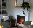 Electric Fireplace with Bookcase Elegant Fireplace Reveal Our Electric Brick Fireplace Nesting