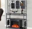 Electric Fireplace with Bookcase Lovely Avalon Electric Fireplace