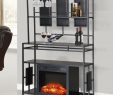 Electric Fireplace with Bookcase Lovely Avalon Electric Fireplace
