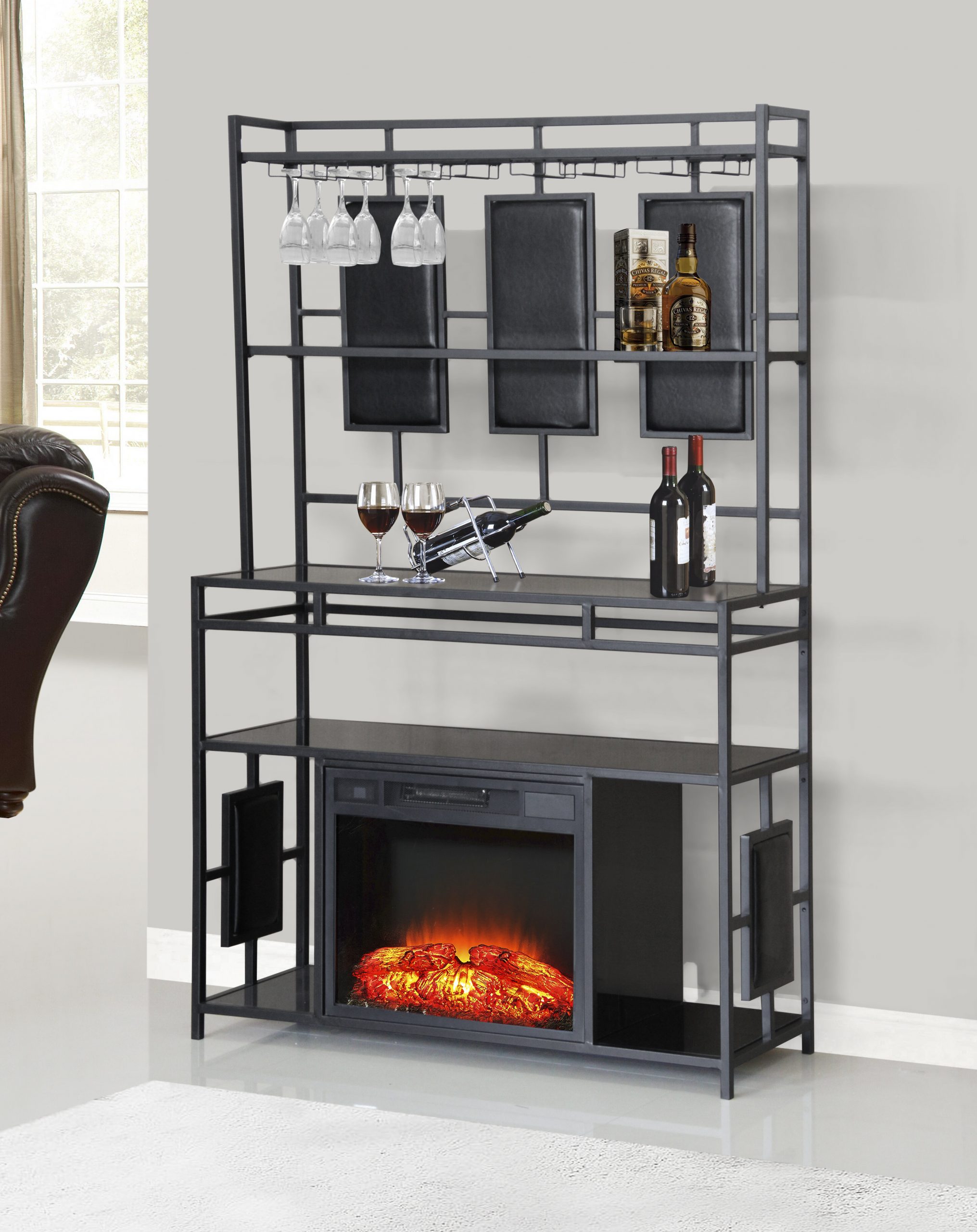 Electric Fireplace with Bookcase Lovely Avalon Electric Fireplace