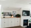 Electric Fireplace with Bookcase Luxury Family Room Makeover How to Not Overwhelmed