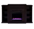 Electric Fireplace with Bookcase Unique southern Enterprises Cardewell Color Changing Electric
