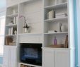 Electric Fireplace with Bookshelf Awesome Diy Bookcases for Bedroom Final Reveal Remodelando La Casa