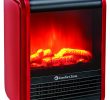 Electric Fireplace with Bookshelf Awesome fort Zone Mini Electric Fireplace Space Heater Red Walmart