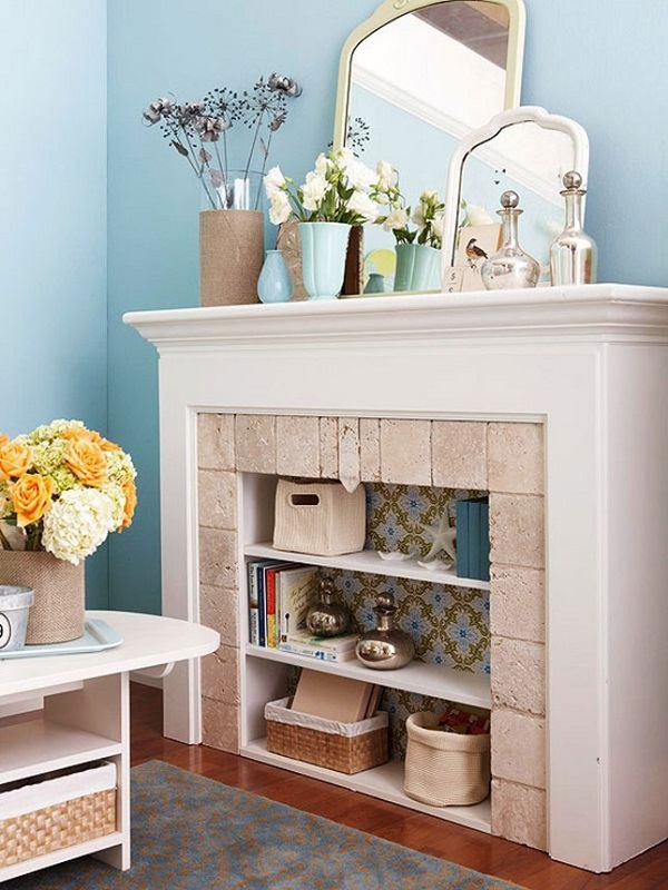 Electric Fireplace with Bookshelf Elegant 20 Mind Blowing Diy Fireplace Design Ideas Interiorsherpa