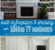 Electric Fireplace with Bookshelf Elegant Remodelaholic