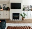 Electric Fireplace with Bookshelf Lovely Family Room Makeover How to Not Overwhelmed