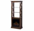 Electric Fireplace with Bookshelf New Dimplex Seabert