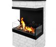 Electric Outdoor Fireplace Awesome Modern Designer Electric Fireplace White Bricks Stock